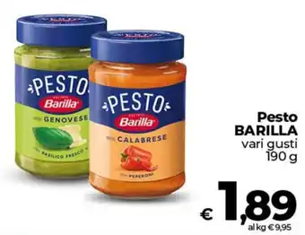 Coop Pesto BARILLA offerta