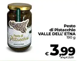 Coop Pesto di Pistacchio VALLE DELL' ETNA offerta