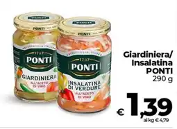 Coop Giardiniera/ Insalatina PONTI offerta