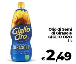 Coop Olio di Semi di Girasole GIGLIO ORO offerta