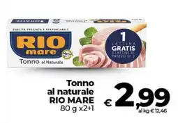 Coop Tonno al naturale RIO MARE offerta