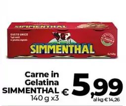 Coop Carne in Gelatina SIMMENTHAL offerta