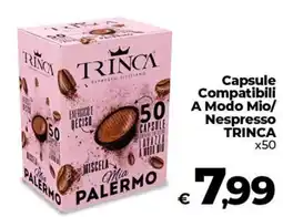Coop Capsule compatibili a modo mio/ Nespresso TRINCA offerta
