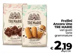 Coop Frollini Ancora Uno TRE MARIE offerta
