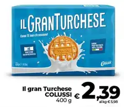 Coop Il gran Turchese COLUSSI offerta
