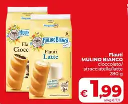 Coop Flauti MULINO BIANCO cioccolato/ stracciatella/latte offerta