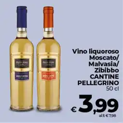 Coop Vino liquoroso Moscato/ Malvasia/ Zibibbo CANTINE PELLEGRINO offerta