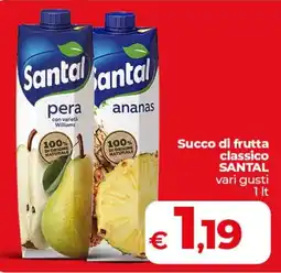 Coop Succo di frutta classico SANTAL offerta