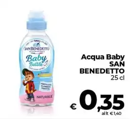 Coop Acqua Baby SAN BENEDETTO offerta