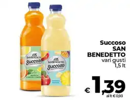Coop Succoso SAN BENEDETTO offerta