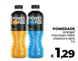 Coop POWERADE orange/ mountain blast classico e zero offerta