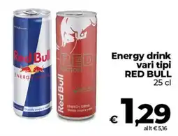Coop Energy drink RED BULL offerta