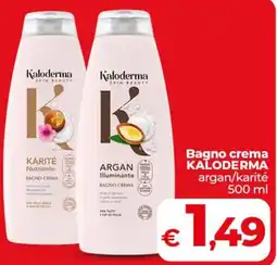 Coop Bagno crema KALODERMA argan/karité offerta