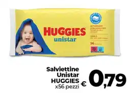 Coop Salviettine Unistar HUGGIES offerta