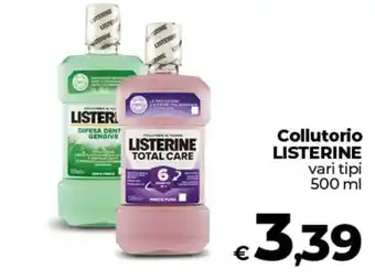 Coop Collutorio LISTERINE offerta