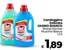 Coop Candeggina Delicata OMINO BIANCO Brezza Marina/ Muschio Bianco offerta