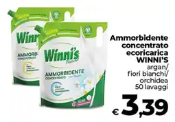 Coop Ammorbidente concentrato ecoricarica WINNI'S offerta