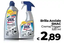 Coop Brilla Acciaio SMAC Crema/Trigger offerta