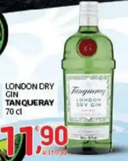 Crai London dry gin TANQUERAY offerta