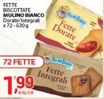 Crai Fette biscottate MULINO BIANCO offerta