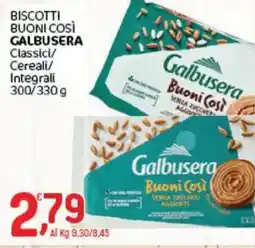 Crai Biscotti buoni così GALBUSERA offerta