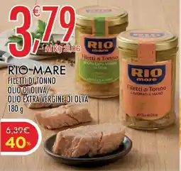 Crai Rio mare filetti di tonno olio di oliva/ olio extra vergine di olva offerta