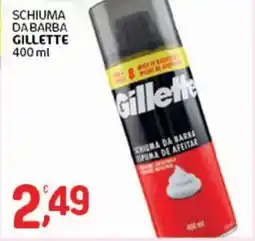 Crai Schiuma da barba GILLETTE offerta