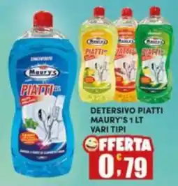 Maury's Detersivo piatti MAURY'S offerta