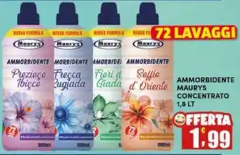 Maury's Ammorbidente maurys concentrato offerta