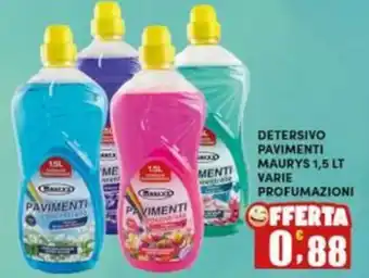 Maury's Detersivo pavimenti MAURYS offerta
