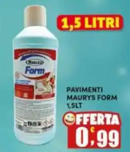 Maury's Pavimenti maurys form offerta