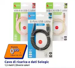 Action Cavo di ricarica e dati Sologic offerta