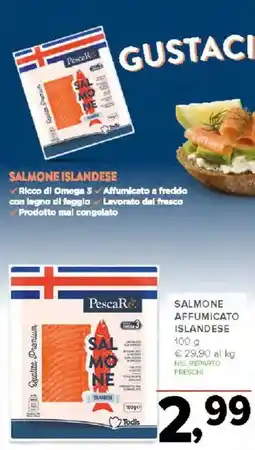 Todis Salmone affumicato islandese offerta