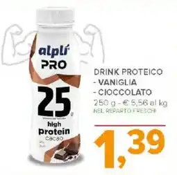 Todis Drink proteico - vaniglia - cioccolato offerta