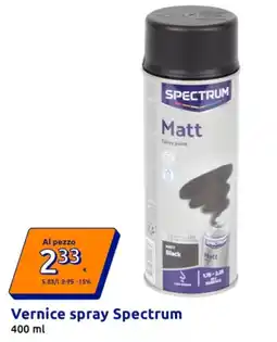 Action Vernice spray Spectrum offerta