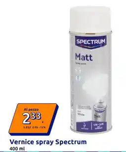 Action Vernice spray Spectrum offerta