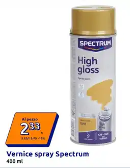 Action Vernice spray Spectrum offerta