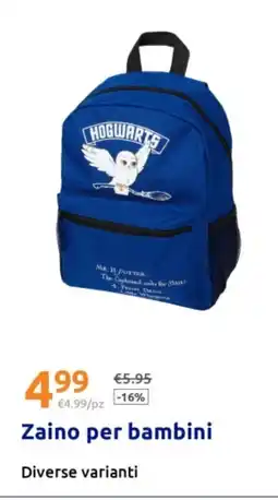 Action Zaino per bambini offerta