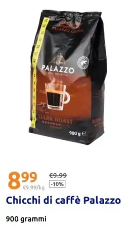 Action Chicchi di caffè Palazzo offerta