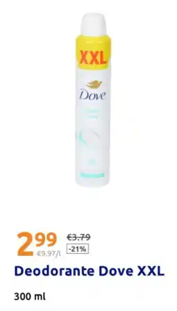 Action Deodorante Dove XXL offerta