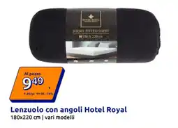 Action Lenzuolo con angoli Hotel Royal offerta