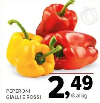 Todis Peperoni gialli e rossi offerta
