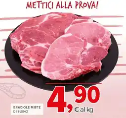 Todis Braciole miste di suino offerta