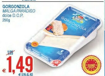 Gorgonzola dolce dop 250 g