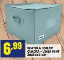 Risparmio Casa Scatola con zip quadra offerta