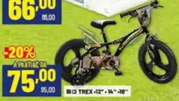 Risparmio Casa bici trex 12", 14", 16" offerta