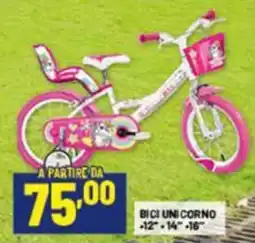 Risparmio Casa Bici unicorno 12", 14", 16" offerta