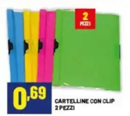 Risparmio Casa Cartelline con clip offerta