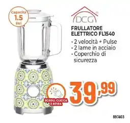 Expert DCG FRULLATORE ELETTRICO FL1540 offerta