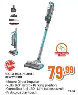 Expert Hoover SCOPA RICARICABILE HF522YSE011 offerta